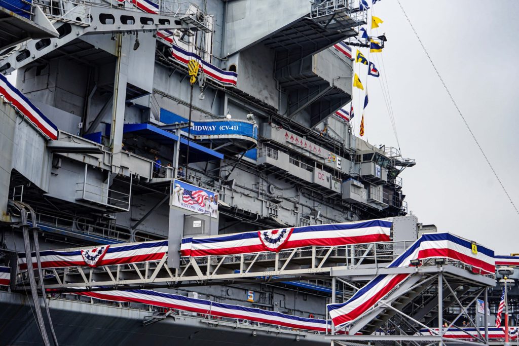 Veterans Day Weekend Getaways at the USS Midway Museum by Jeremy Huang